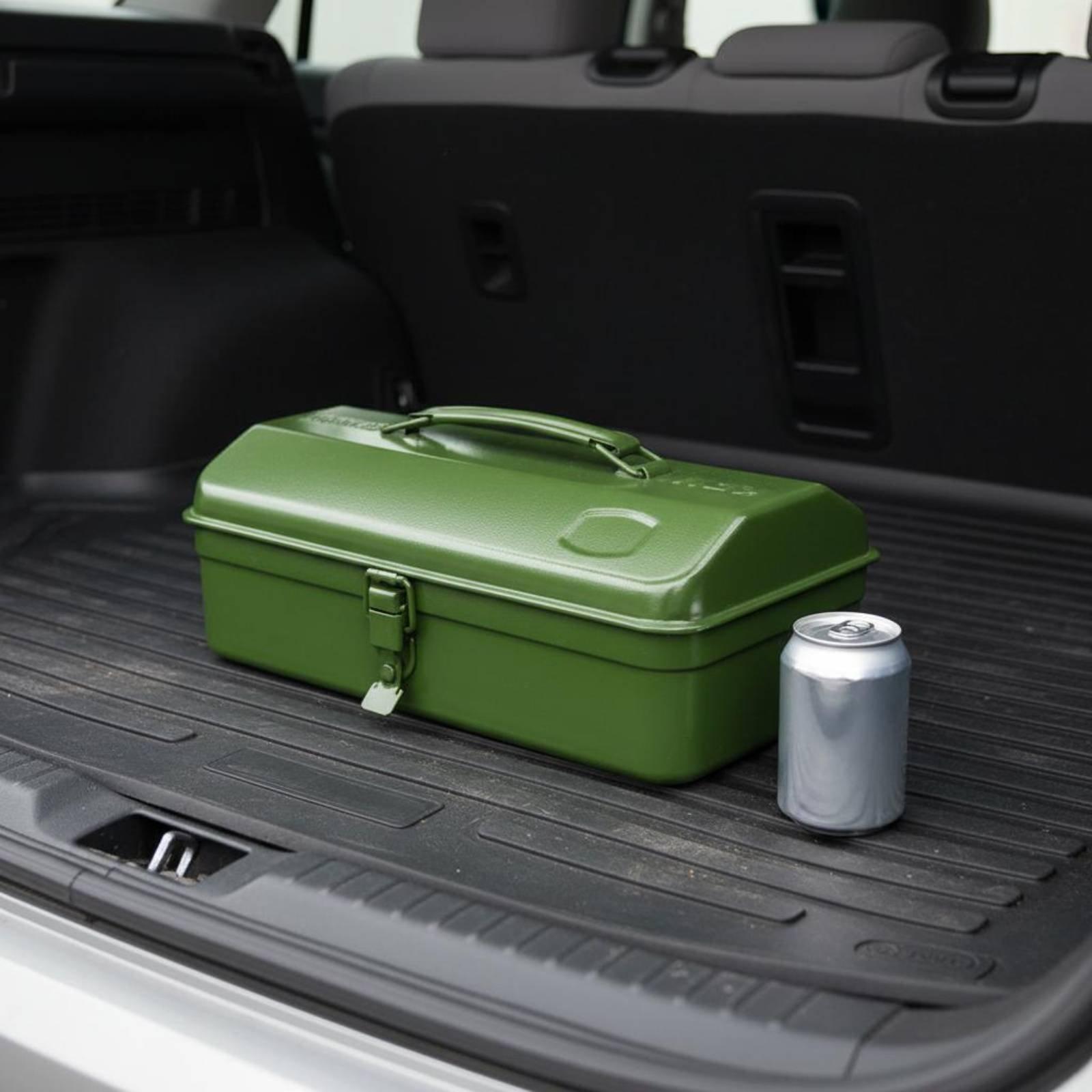 Heavy Equipment Workshop - Iron Toolbox Heavy Duty Rigid Metal
