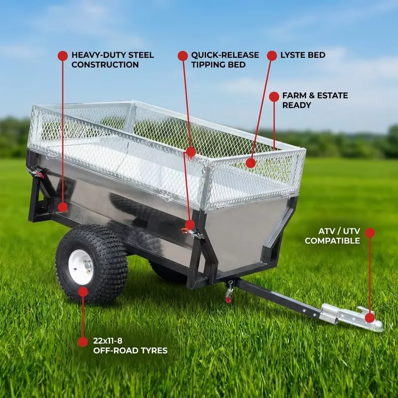 Heavy Duty Galvanized Steel Ut - Heavy Equipment Hauling review and price