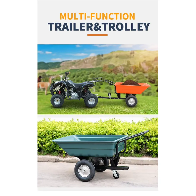 Polymer Tow Behind Dump Swivel - Heavy Equipment Hauling review and price