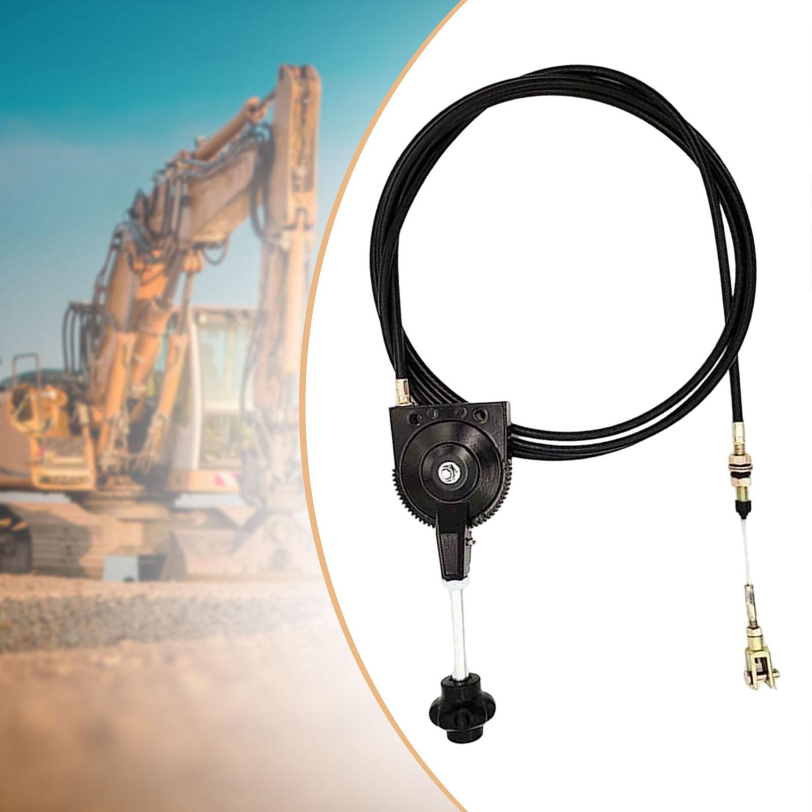 Excavator Manual Throttle Cabl - Heavy Equipment Engineering review and price