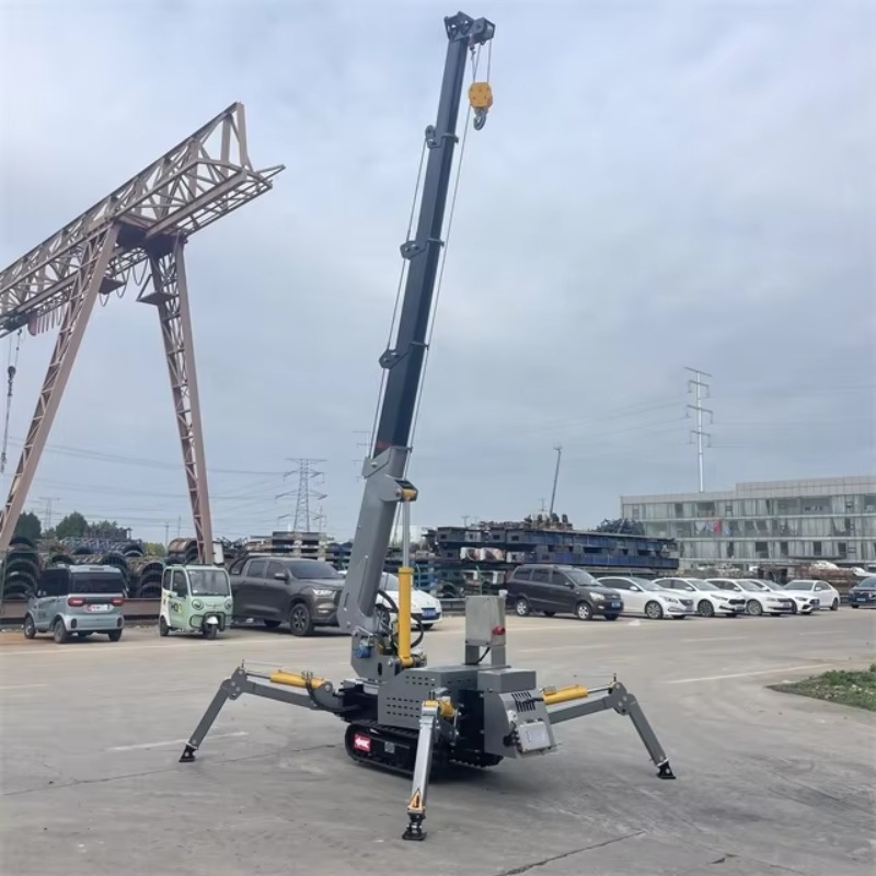 Compact Mini Spider Crane Hydr - Heavy Equipment Electrical review and price