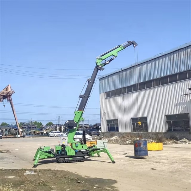 Compact Mini Spider Crane Hydr - Heavy Equipment Electrical review and price