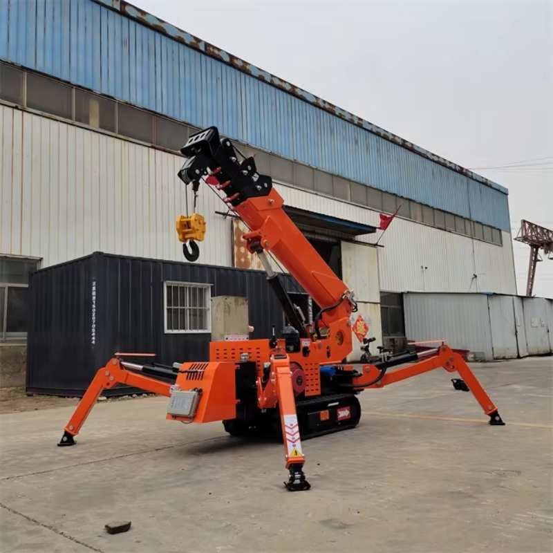 Compact Mini Spider Crane Hydr - Heavy Equipment Electrical review and price