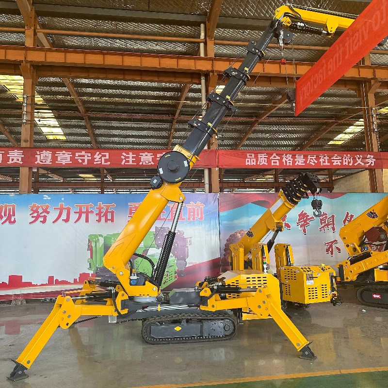 Compact Mini Spider Crane Hydr - Heavy Equipment Electrical review and price
