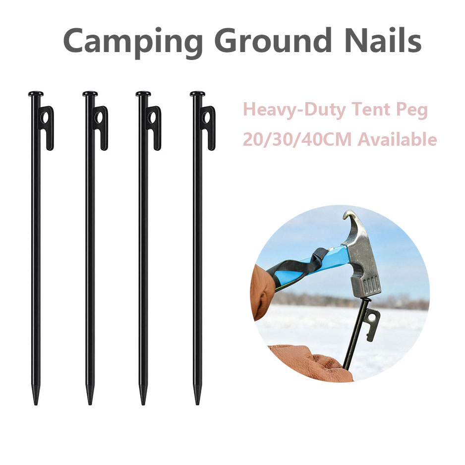Camping Tent Pegs Ground Nails - Heavy Equipment Manufacturers review and price