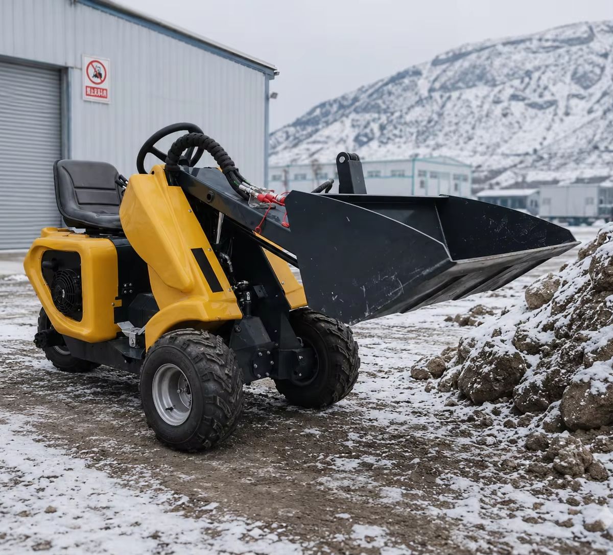 CE Certified Compact 3 Wheel L - Heavy Equipment Jobs review and price