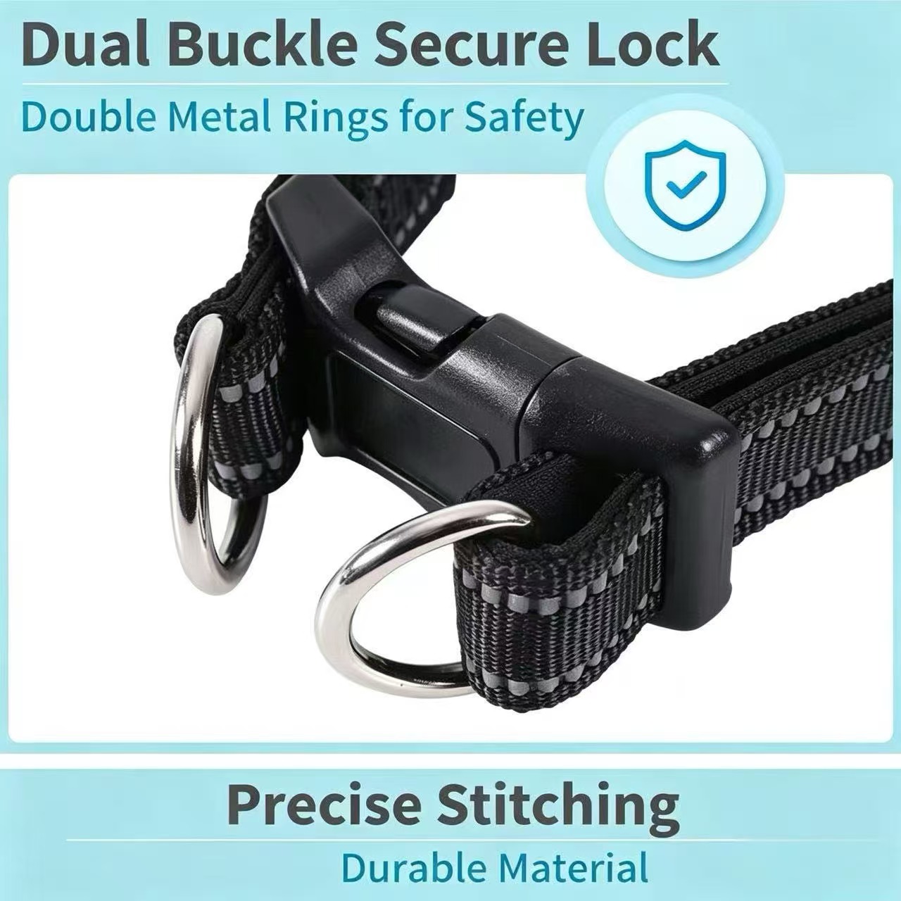 Double D-Ring Reflective Dog C - Heavy Equipment Cat review and price