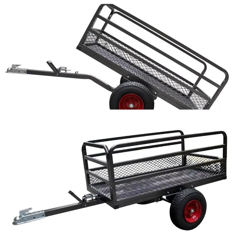 for ATV Dump Trailer Rust Resi - Heavy Equipment Hauling review and price