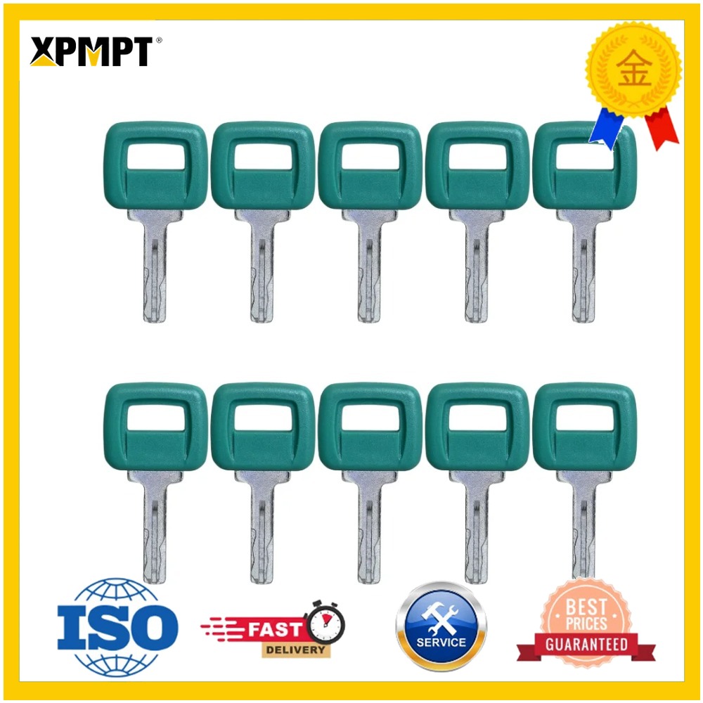 10PCS Heavy Equipment Keys Las - Heavy Equipment Hauling review and price