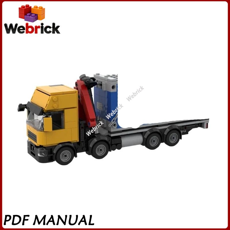 8x4 Heavy Duty Crane Truck MOC - Heavy Equipment Engineering review and price